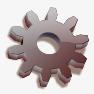 Gear Icon Vector - Mesin Ikon