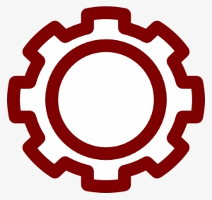 Gear Clipart Vector - Head With A Gear