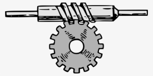 Free Car Gear Vector Png - Worm Gear Clip Art