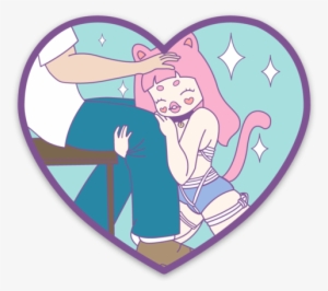 Master & Neko Girl Vinyl 3" X - Cat