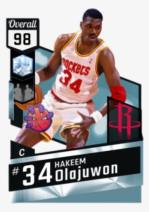 '94 Hakeem Olajuwon Diamond Card - Nba2k18 Magic Johnson Card