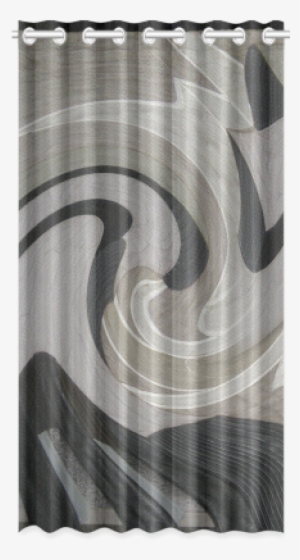 Leather Texture New Window Curtain 50" X - Window