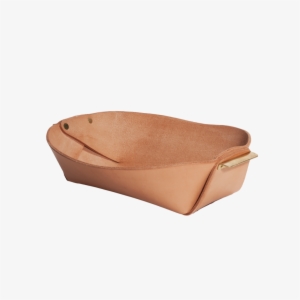 Leather And Solid Brass Origin - Handbag