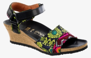 Papillio Eve Mash Black Leather By Birkenstock - Women Papillio Eve Suede Leather/pvc Black