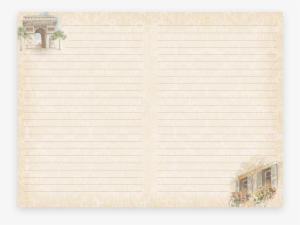 Bonjour Paris Faux Leather Journal - Plywood