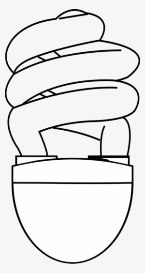 Incandescent Light Bulb Compact Fluorescent Lamp Lighting - Cfl Clip Art