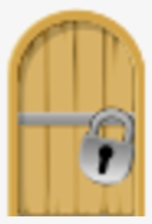 Locked Door Clip Art