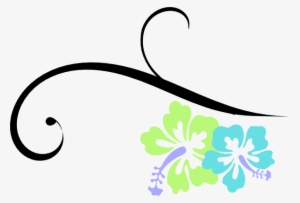 Hibiscus Swirl Svg Clip Arts 600 X 407 Px