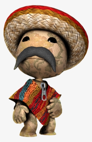 Sackboy- Sack Poncho - Little Big Planet Sackboy Mexican