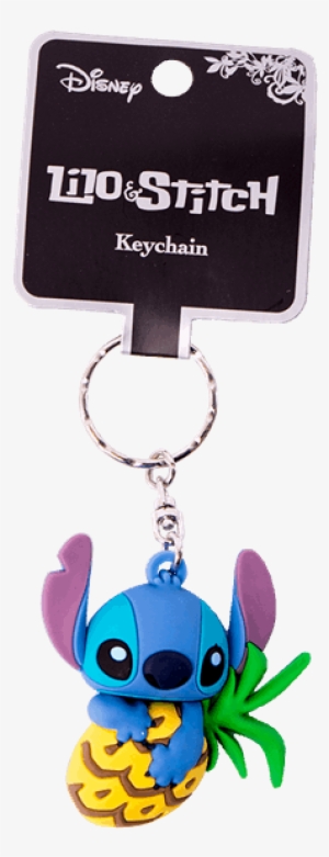 Stitch Pineapple Keychain