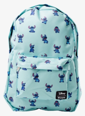 Lilo & Stitch Stitch Light Blue Loungefly Backpack - Bag