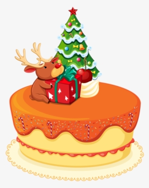 Cartoon Christmas Tree, Christmas Cakes, Christmas - Sid The Squid Saves Christmas