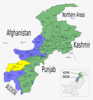Open - Map Of Waziristan Pakistan