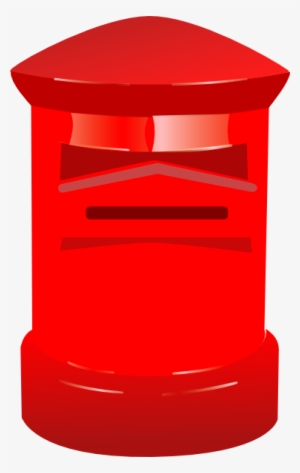 Red Mailbox Letter Delivery Clipart - Post Box Clipart Png