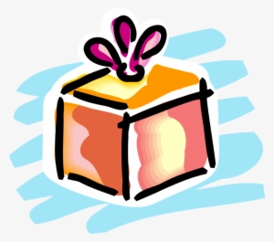 Vector Illustration Of Gift Wrapped Birthday, Anniversary,