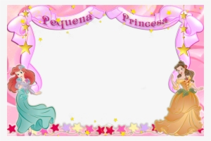 Download Marcos De Princesas Elegantes Clipart Ariel - Disney