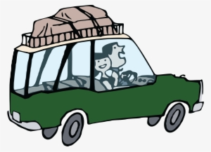 Cross Country Road Trip Clipart - Road Trip Clipart