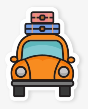 Designed By Rebecca Martinez - Road Trip Png Stickers