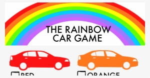 Rainbow Car Game - Car Svg