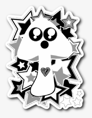 Muh Shroom Sticker - Poster