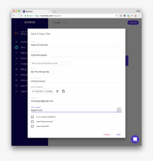 Wordpress - Letter