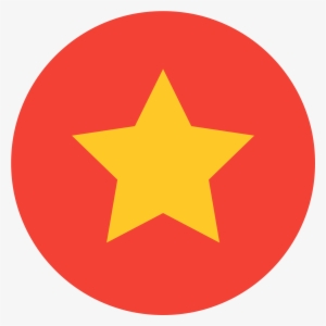 Open - Star Icon Png Flat