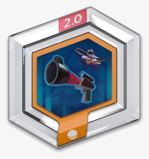 Darkwing Ducks Grappling Gun-x3 - Disney Infinity Power Disc A Small World