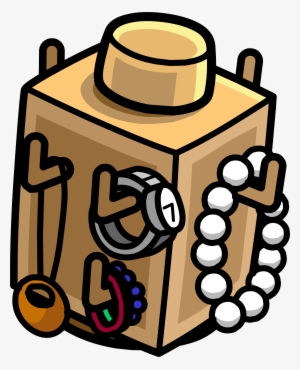 Clothes Shop Spinning Rack 1 - Club Penguin Clothing Shop Clip Art