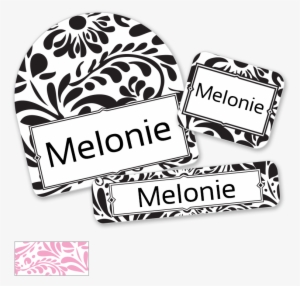 Filigree Labels For School Tweens - School