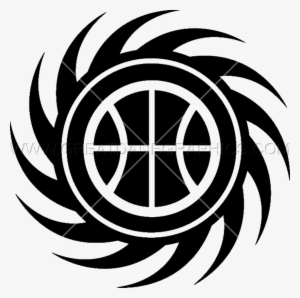 Basketball Spinning Blades - Basketball Club Logo