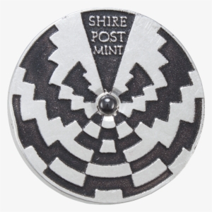 Silver Strobe Spinning Top - Shire Post Mint