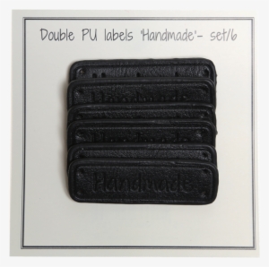 Double Pu Leather Label - Leather