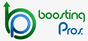 Boosting Pros Text Logo - Video Game