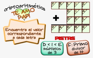 Criptoaritmética, Alfamética, Criptosumas, Problemas - Logic Puzzle