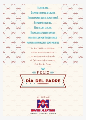 Feliz Día Del Padre Muebles Albatroz - Father's Day