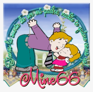 Feliz Dia Del Padre Linda Imagen - Cartoon