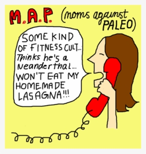 Crossfit Paleo Joke Angry Mom Clean - Paleo Jokes