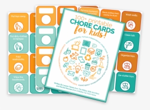 100 Printable Chore Cards For Kids - Mother