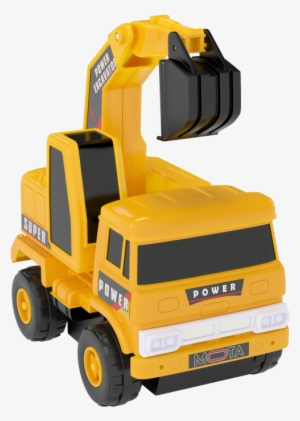 Scoop Up Mounds Of Sand With The Construction Crane, - Mota Mini Construction Mixer Truck