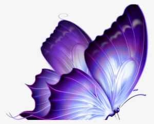 Butterfly Tattoo Designs Png Transparent Images - Purple Butterfly Png