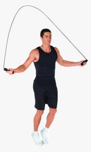 Pessoas Skipping Homem - Valeo 2-pound Weighted Jump Rope