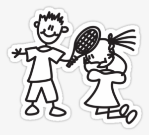 Stick Family Decals Parody Stick Family Funny Quote