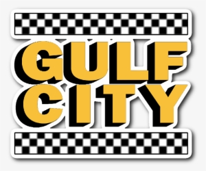 Gulf City Taxi Logo Sticker - Taxi Logo
