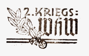 "ein Volk Hilftsich Selbst Kreigs-whw" With A German - Illustration