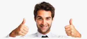 Is Your Business Ready - Thumb Up Man Png