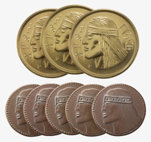 Aquilonian Set Of Eight Gaming Coins - Conan The Barbarian Coins