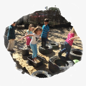 Preschool And Kindergarten Children Jump Across The - Fun