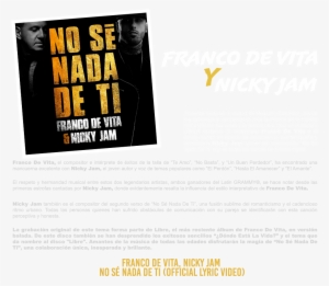 Duetos - Nose Nada De Ti