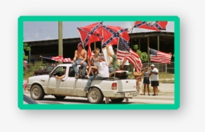 It's Also Been Used Widely By The White Supremacist - Shitting On The Confederate Flag