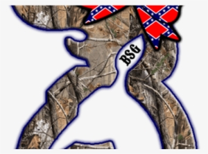 Clip Freeuse Camo Drawing Rebel Flag - Country Girl Browning Symbol